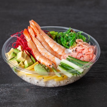 Poke bowl kreveta